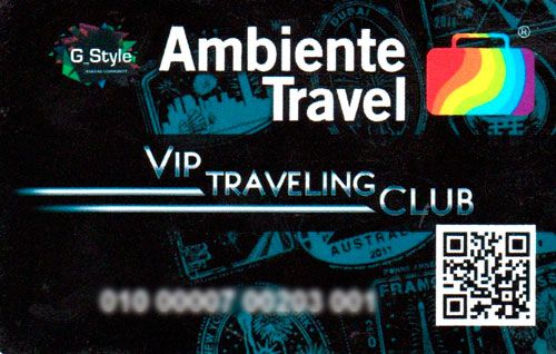 Tarjeta Vip Ambiente Travel